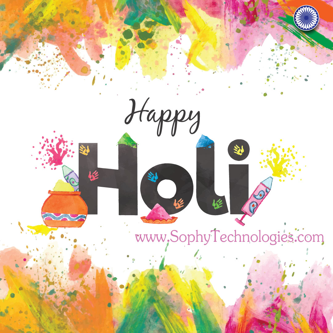 Happy Holi by Sophy Technologies